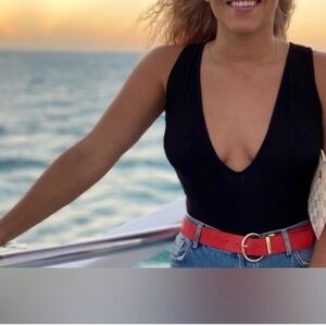 Akira ribbed bodysuit